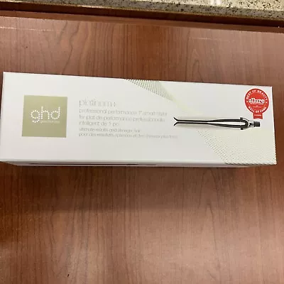 Ghd Platinum Professional+ Performance 1 Inch Styler White BRAND NEW FREE SHIP • $139