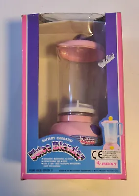 Vintage 90s Juice Blender Toy For Kids ROXY TOYS Battery Operated UNTESTED NOS • $20