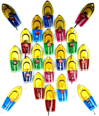 £32.18 • Buy Handmade Put Put Pop Pop Steamer Toy Water Boat Pack Of 20 Piece(Multicolor)