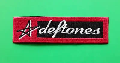 Deftones Iron Or Sew On Quality Embroidered Patch Uk Seller • £3.99