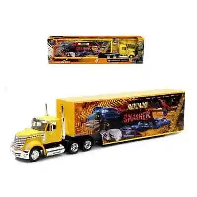 Newray 1:43 Long Haul Trucker - International Lonestar Container Monster Truck • $19.99