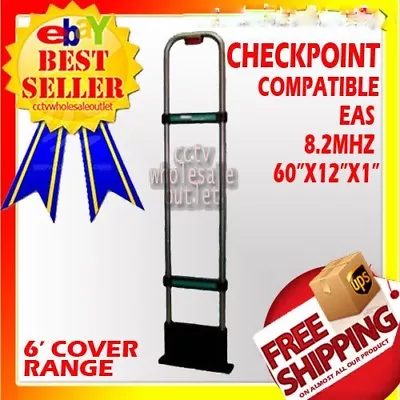 CHECKPOINTCompatible 8.2Mhz EAS Antenna Anti + BASEPLATE MADE IN USA • $1350