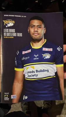 £2.99 • Buy Leeds Rhinos V Castleford Tigers Super League Match Programme 22/09/2023