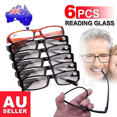 Mens Ladies Full Rim Plastic Magnifying Reading Glasses Bulk Sale Deal 1.0~3.5 • $8.75