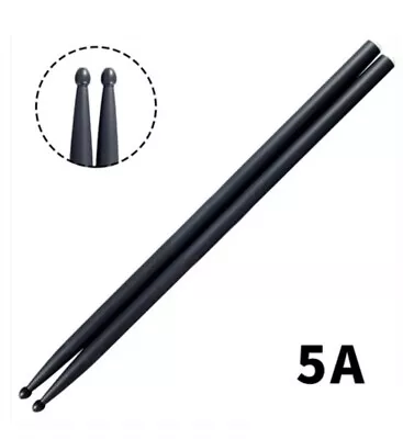 $19.79 • Buy Professional Drum Sticks 5A Carbon Fiber Drum Sticks For Dumb Drum Beginners