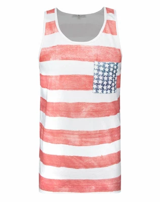 Junk Food American Flag Men's Vest • £29.99