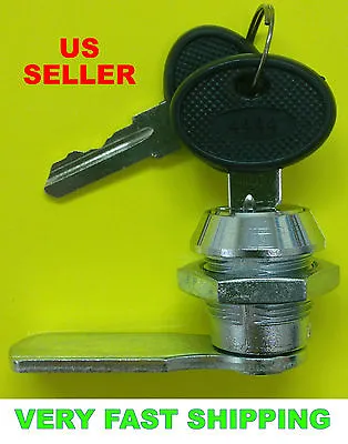 90 Quarter Turn Cam Lock Keyed Alike Cabinet Mailbox Cupboard Panels 050.6.01.50 • $6.48