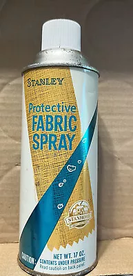 Vintage Stanley Home Products Stanhome Protective Fabric Spray 17 Ounces Tin Can • $14.99