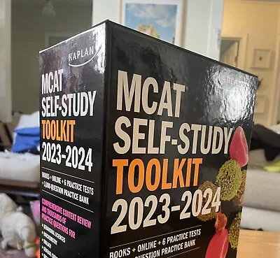 MCAT Self-Study Toolkit 2023-2024 Set Complete Kaplan 7 Books Box Set • $120