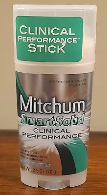 (1) Mitchum SMART SOLID CLINICAL Performance Unscented Antiperspirant Deodorant • $22.99