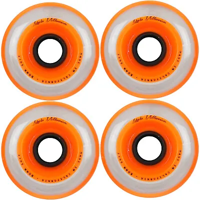 Labeda Millennium Gripper Orange Roller Hockey Inline Wheels 80mm SOFT 4 Pack • $39.96