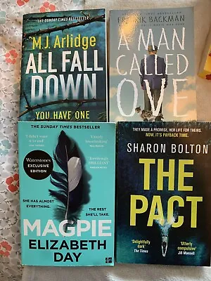 £6.50 • Buy Magpie,A Man Called Ove In Bundle Of Four Books