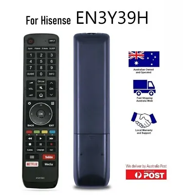 For Hisense 40K20P Replacement Infrared Remote Control • $29.99