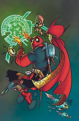 Doctor Strange #390 Unknown Comic Books Virgin Deadpool Var Leg 5/16/2018 • $8