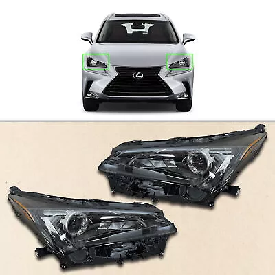 LED Headlight For 2018 2021 Lexus NX300 NX300h W/o AFS LX2502176 LX2503176 Pair • $344.99