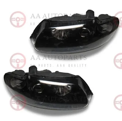 Projector Black Headlights Pair For Holden Commodore VT SS Monaro Altezza • $345