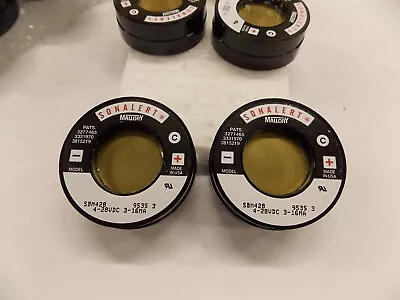 $10 • Buy New Lot Of 2 Mallory Sonalert SBM428 Buzzer Alarm 4-28VDC  N4