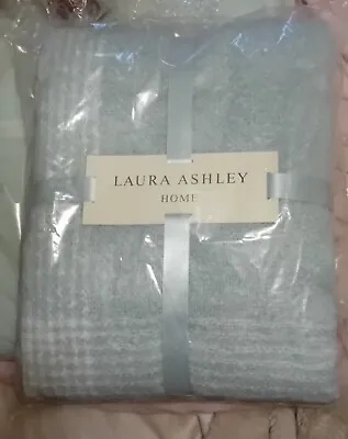 Laura Ashley Duck Egg Blanket New • £65