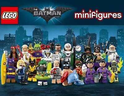 LEGO The BATMAN MOVIE 71020 Series 2 Minifigures NEW In BAG Choose The Character • $11.25