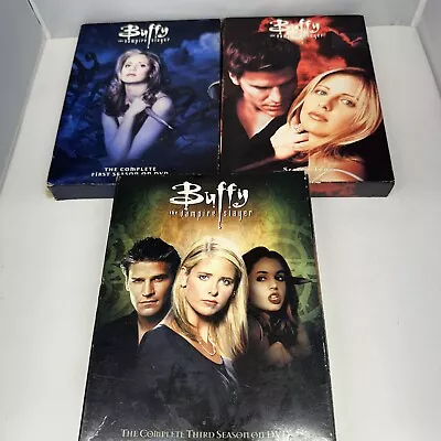 Buffy The Vampire Slayer Seasons 1-3 DVD Box Sets • $12.99