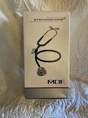 MDF Acoustica  Lightweight Stethoscope - MDF 747XP Purple Rain Open Box New • $24.99