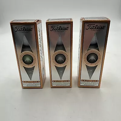 3 Sleeves Titleist Pro V1 392 Vintage #1 #2 #4 Rare New Old Stock 9 New Balls • $24.49