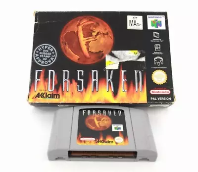 Forsaken - Nintendo 64 (N64) [PAL] WITH WARRANTY • $44.95