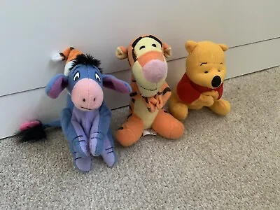 1998 McDonalds Disney Winnie The Pooh Toys - Soft Plush Toy Finger Puppet • £6