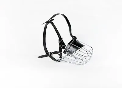 £22.50 • Buy New Strong Metal Wire Basket  Dog Muzzle Golden Retriever Labrador Size 4 -5-5X