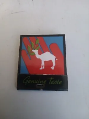Joe Camel Cigarettes Genuine Taste Cigarette Match Book Unstruck • $3