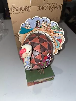 Jim Shore Heartwood Creek Thanksgiving Turkey Time To Gobble 4027802 New RARE • $99.99