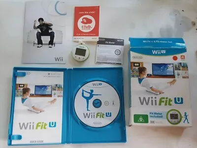 Wii Fit U Boxed Game Rare Plus Fit Meter Nintendo Wii U AUS PAL Version Complete • $60