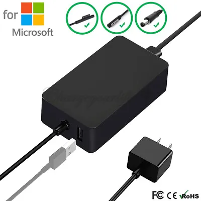 Surface Pro Charger Adapter For Microsoft Surface Pro 9 8 X 7 6 5 4 3 2 1 Laptop • $10.99