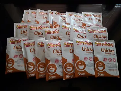 £19.95 • Buy Slim & Save Chicken Soup X 20 VLCD Meal Replacement Weight Loss BBE Feb 2024