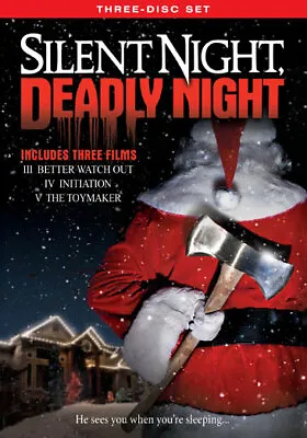 $22.43 • Buy Silent Night, Deadly Night Set (DVD,2009) (lged26715d)