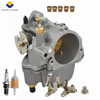 Super E Carburetor + Extra Jets For Harley Big Twin Sportster S&S Shorty 11-0420 • $49.55