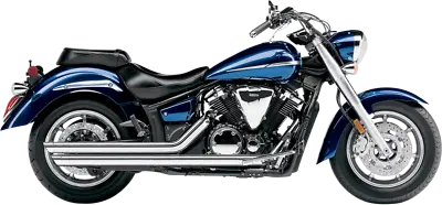 $799.95 • Buy Cobra Chrome Slashdown 2 Into 2 Exhaust 2007-2015 Yamaha V-star Xvs1300