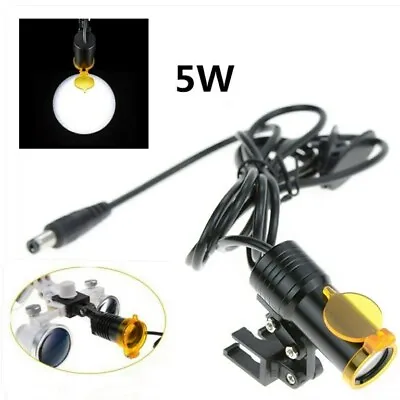 Dental Medical 5W LED Head Light With Filter Insert Type For Binocular Loupes • $17.99