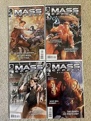 Mass Effect Evolution #1-4 Complete Series Set Dark Horse Video Game Comics Lot • $29.95