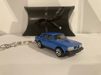 1986 Volvo 240 Blue Keychain Matchbox Hot Wheels Matchbox • $9.99