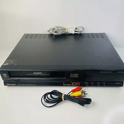 MITSUBISHI HS-E20 Twin Digital DX3 Head Hifi VHS Player VCR Video Recorder • $119