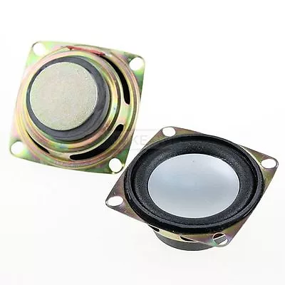 2pcs 2  Inch 4Ohm 4Ω 3W Full Range Audio Speaker Stereo Woofer Loudspeaker • $4.60