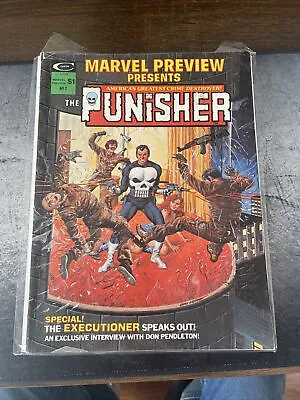 Marvel Preview #2 (1975) Key 1st Origin Punisher 1st Dominic Fortune Stan Lee VF • $110