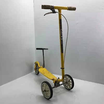 Vintage 1970’s HONDA Kick N Go 3 Wheel Scooter - Yellow • $189.29