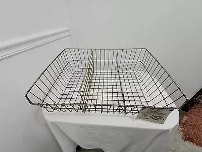 Vintage Wire Metal Stainless General Grocery Store Display Rack Shelf Gerber • $201