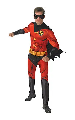 £19.99 • Buy DC Comic Hero Robin Adult Men's Costume Kit Standard / XL Full Dress