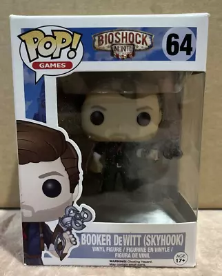 Games - Bioshock Infinite - 64 Booker DeWitt (Skyhook) Vaulted - Pop! Vinyl • $50