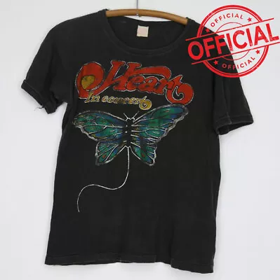 Vtg Heart Rock Band In Concert Retro T-shirt H3973 • $19.99