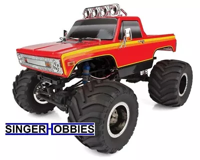 Associated ASC40007CMT12 Mini 4WD RTR RC Electric Monster Truck Red W/ LIPO HH • $219.99