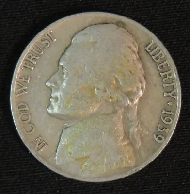1939 D Jefferson Nickel KEY DATE! (214-156) • $7.67